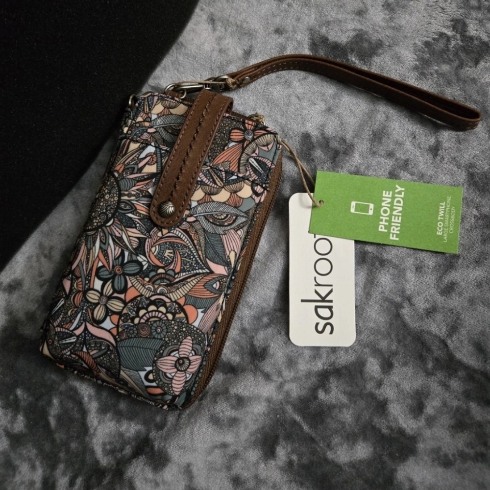 Saksroot Smartphone Wallet Case Salina New W Tags MSRP 59